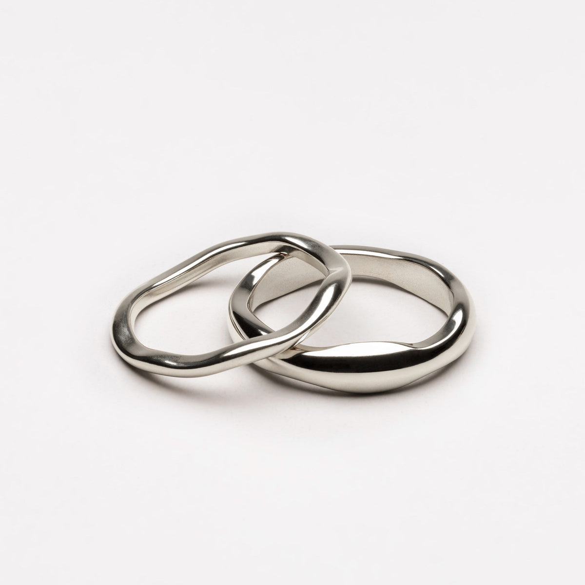 "Gemini" Stackable Rings 22