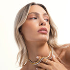 "Kauai" Herringbone Choker 7