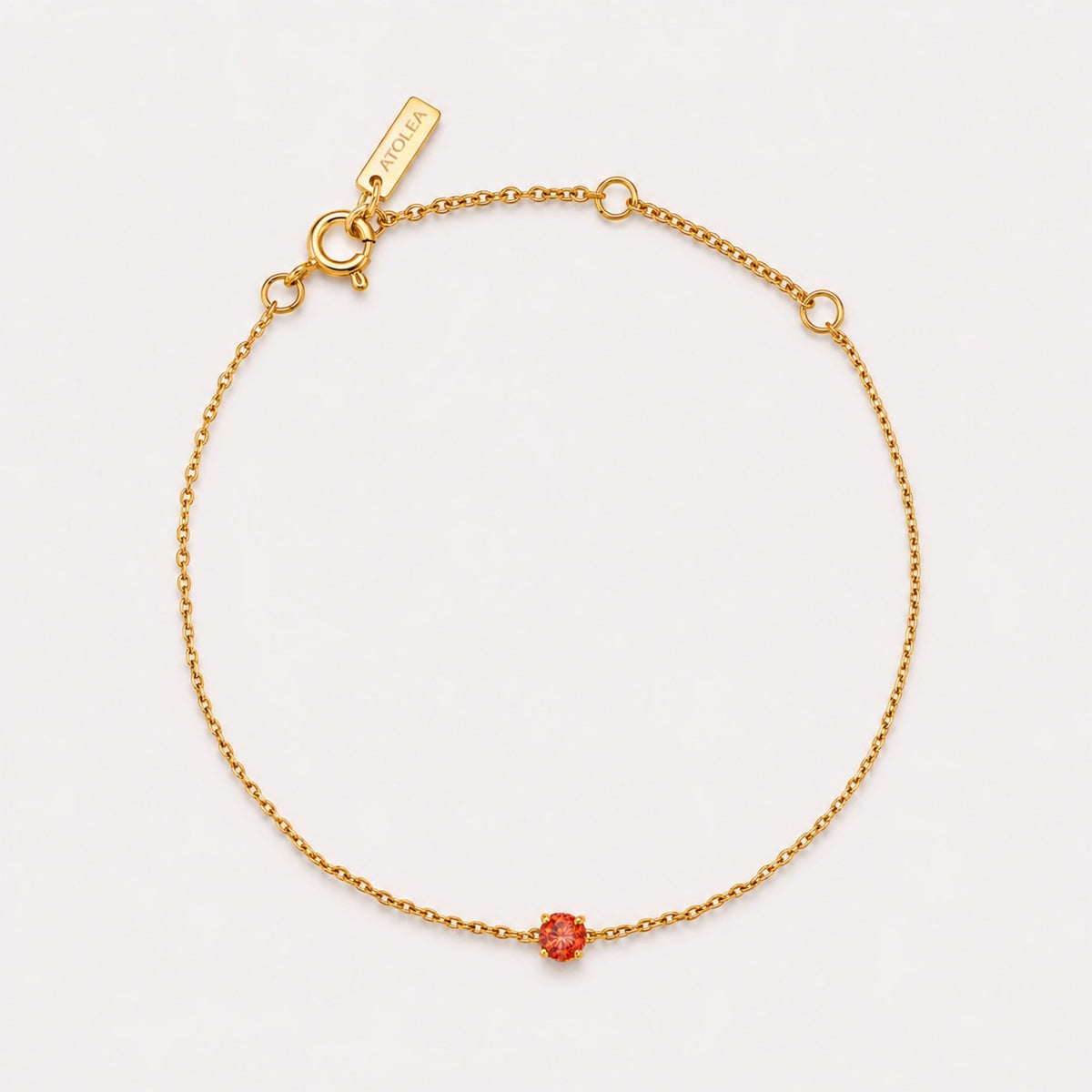 Custom Birthstone Bracelet 6