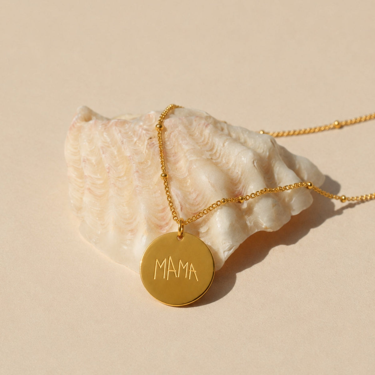 Drawing Disc Necklace 7