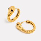 Snake Hoops Earrings 4