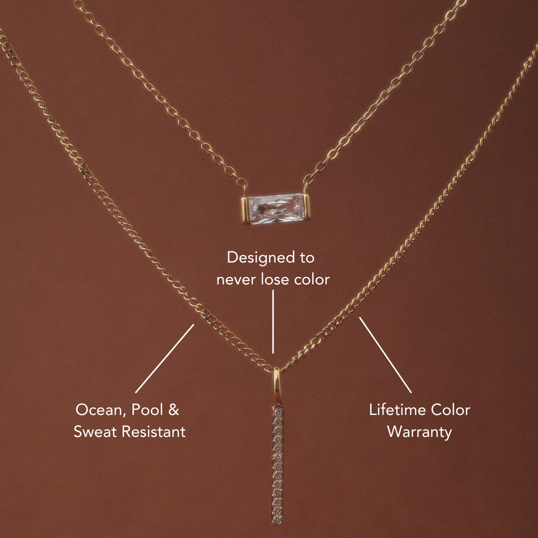 Sparkling Bar Necklace 3