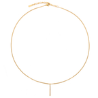 Sparkling Bar Necklace 7