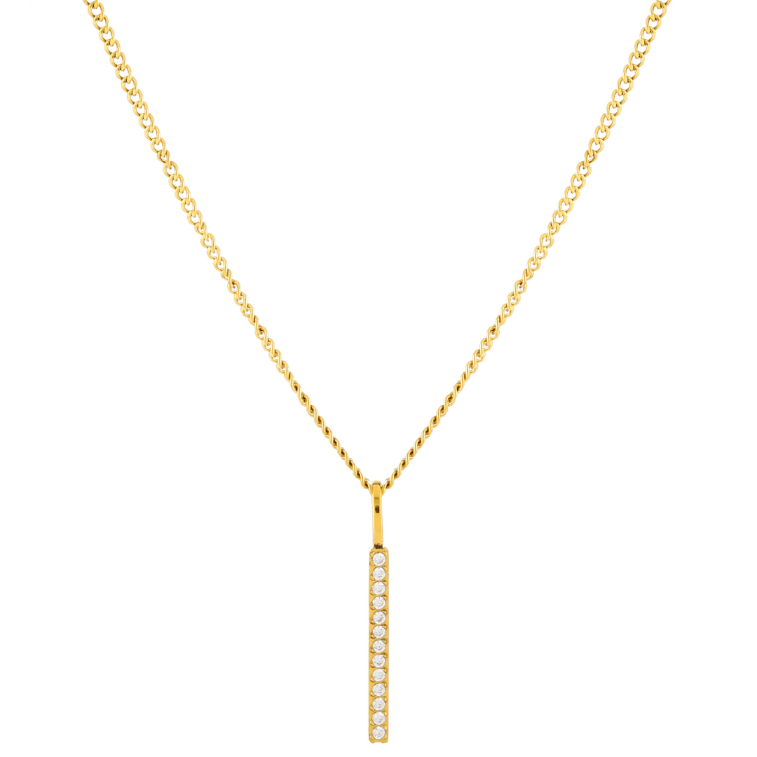 Sparkling Bar Necklace 8