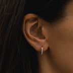 Tiny Gold Hoop Earrings 10