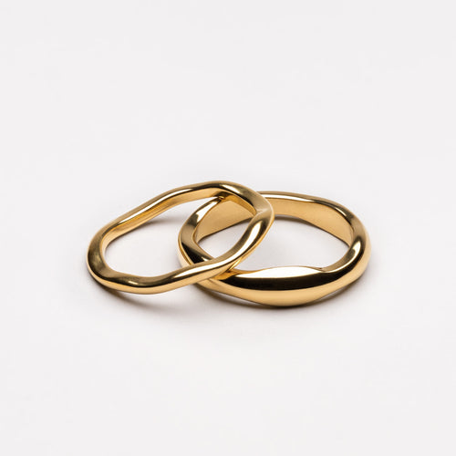"Gemini" Stackable Rings 1