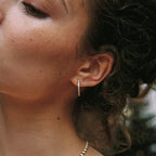 Large Pavé Hoops 4