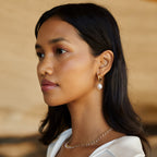 Chunky Pearl Hoops 2