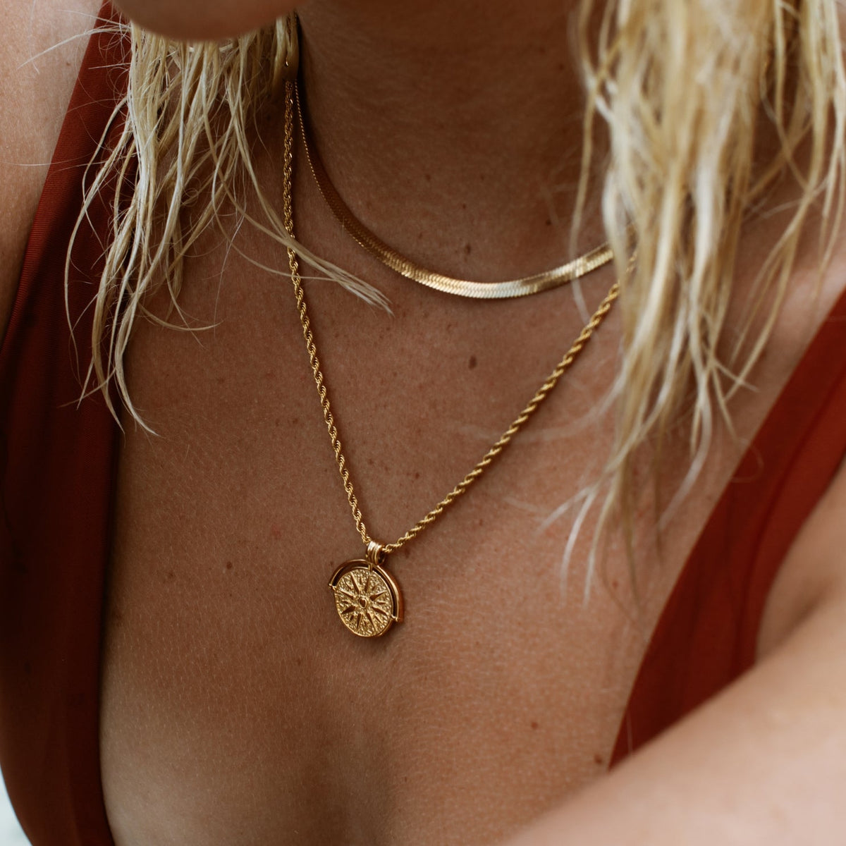 Golden Sun Necklace 8