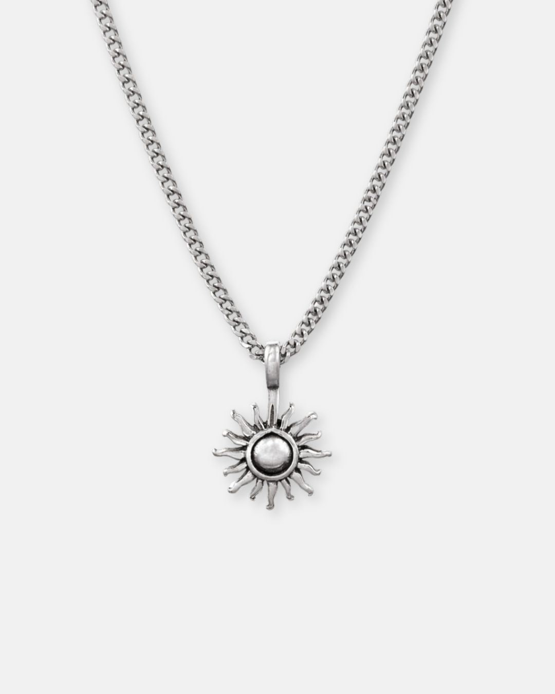 Sun Pendant Necklace | Stainless Steel 1