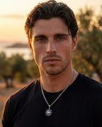 Sun Pendant Necklace | Stainless Steel 5