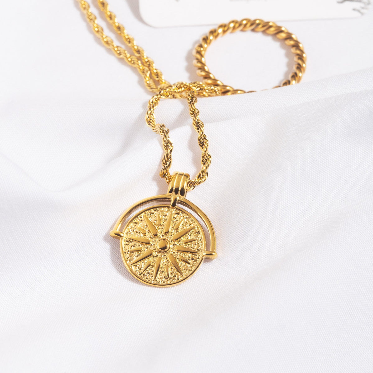 Golden Sun Necklace 15