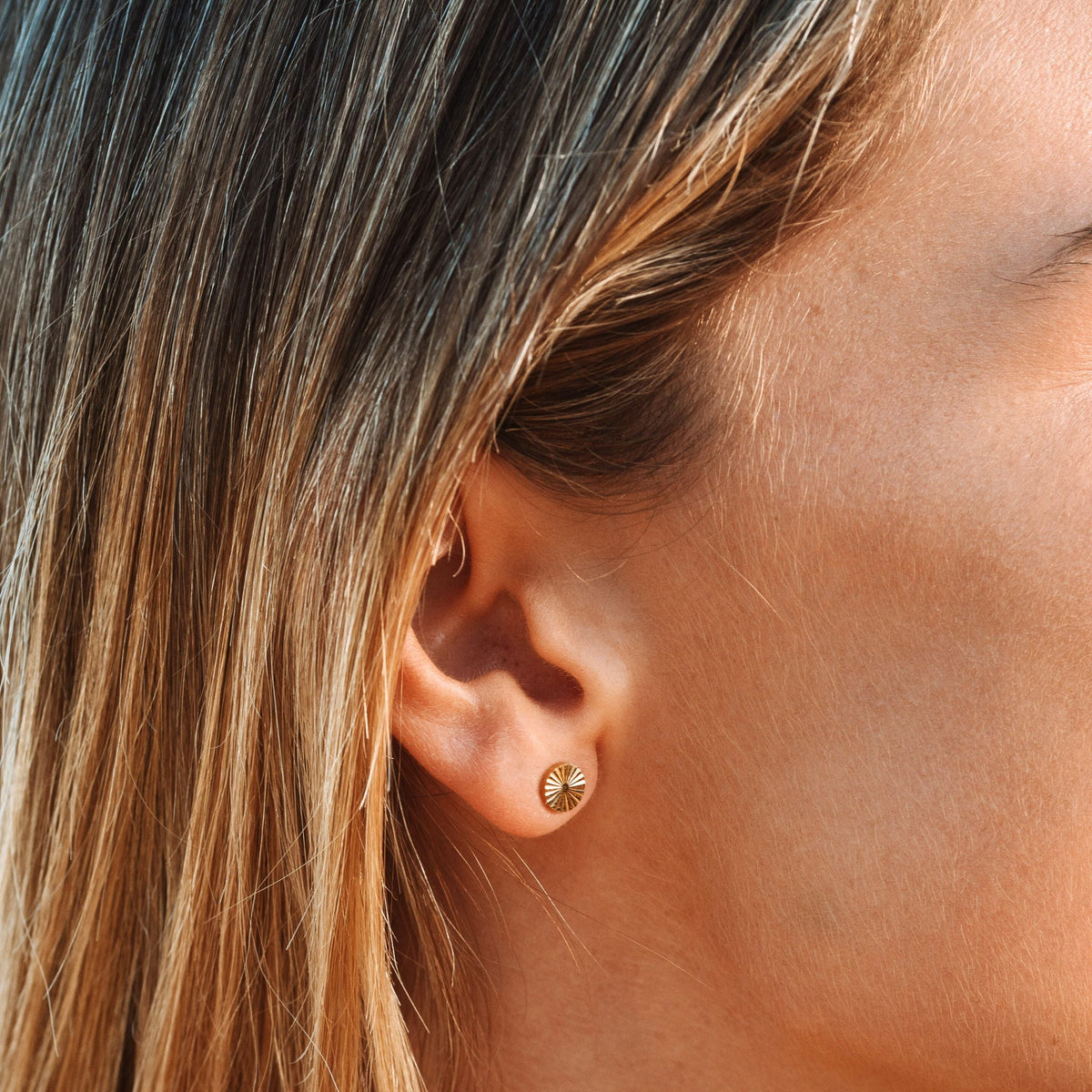 Sun Stud Earrings 1