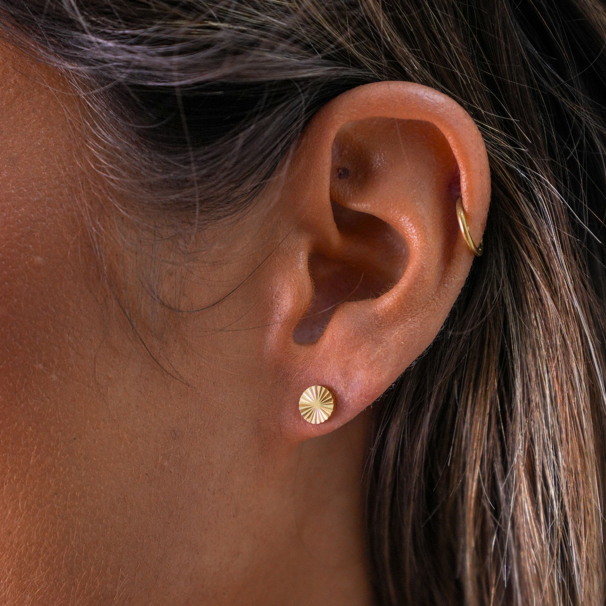Sun Stud Earrings 7