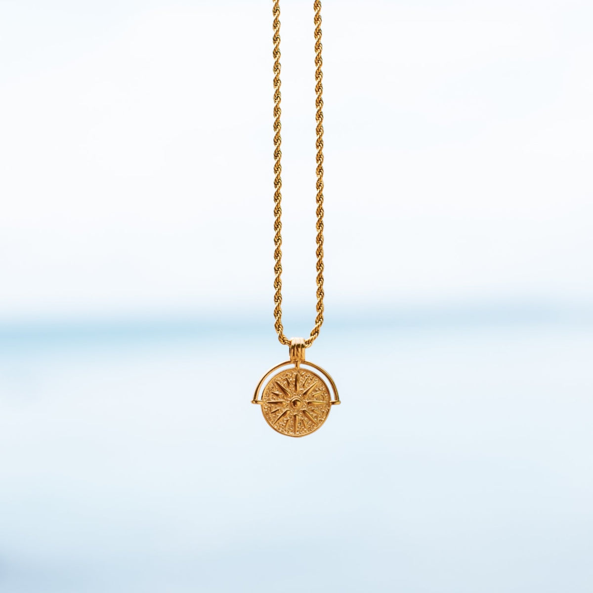 Golden Sun Necklace 14