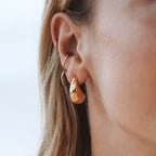 Teardrop Hoop Earrings 9