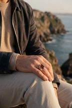 Terra Signet Ring | Tiger’s Eye 3