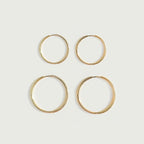 Thin Hoop Earrings 11