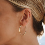 Thin Hoop Earrings 8