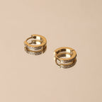 Tiny Gold Hoop Earrings 6