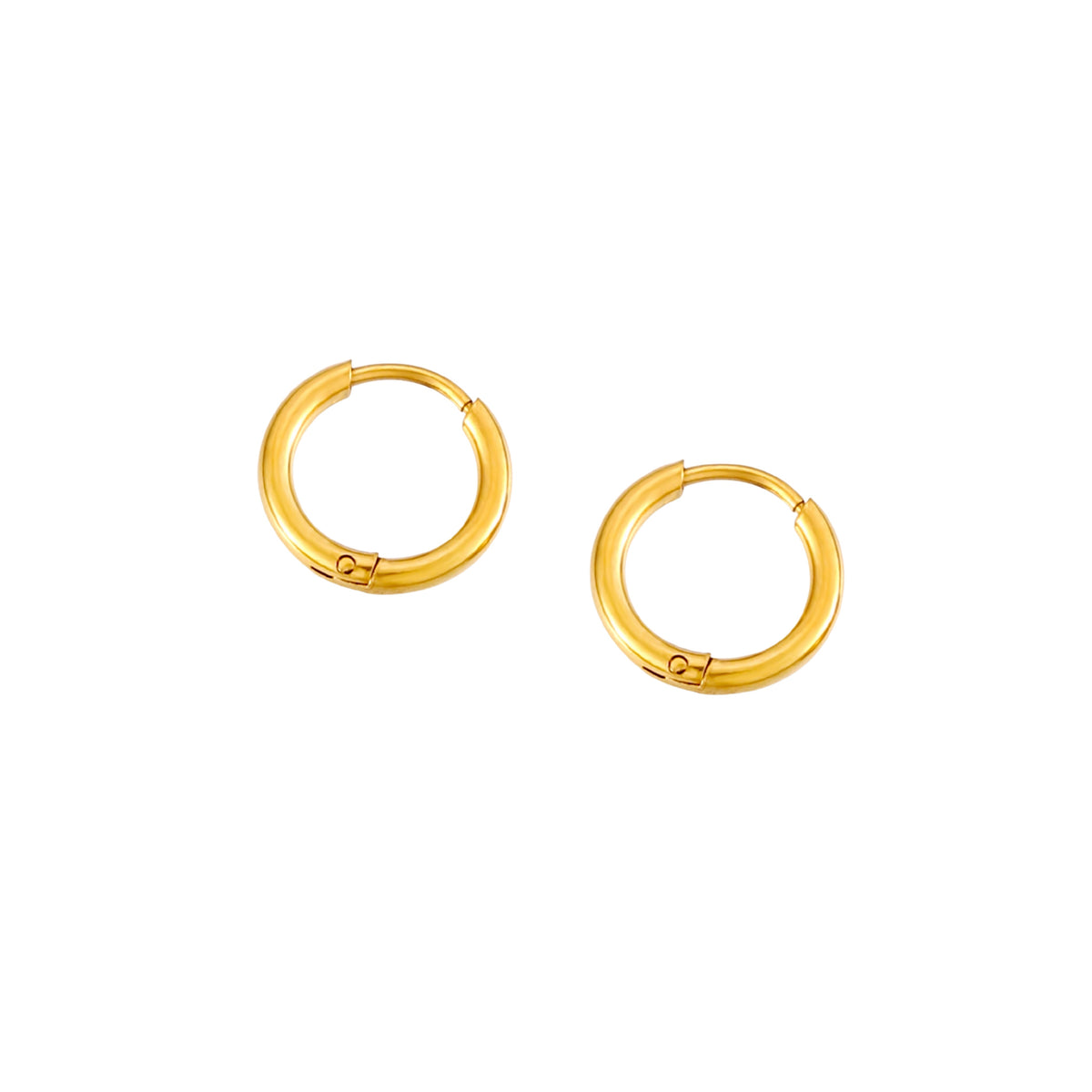 Tiny Huggie Hoops 15