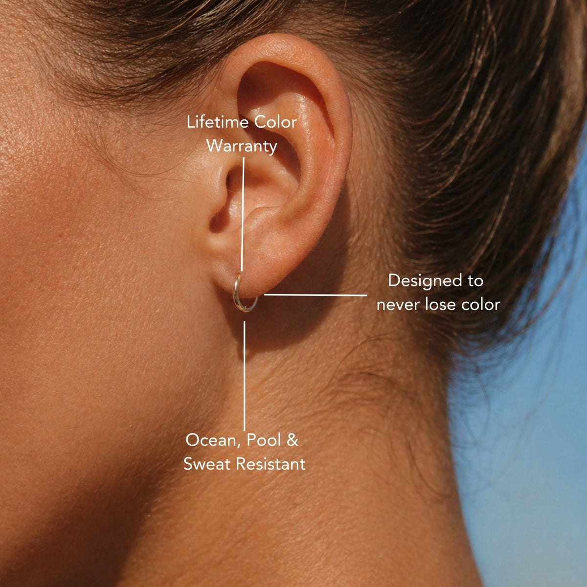 Tiny Huggie Hoops 6