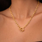 Paperclip Toggle Choker 1
