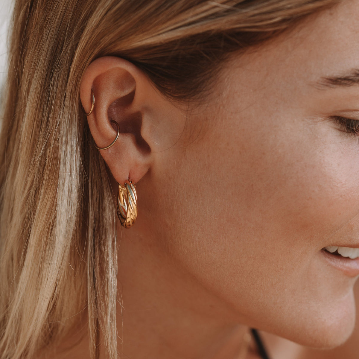 Everyday Twisted Hoops 4