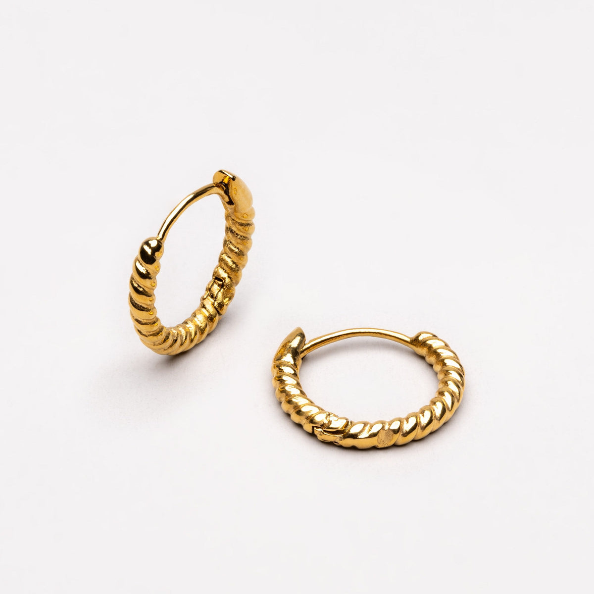 Twisted Hoops Earrings 2