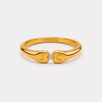 Two-Initial Crystal Ring 7