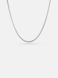 Vento Flat Necklace | Silver 1