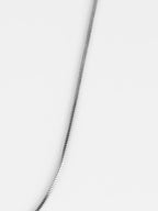 Vento Flat Necklace | Silver 3