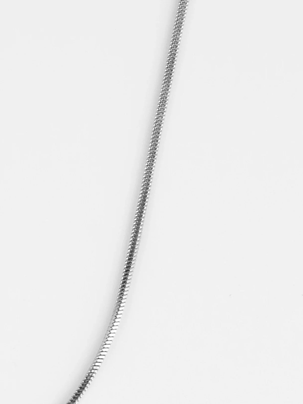 Vento Flat Necklace | Silver 3