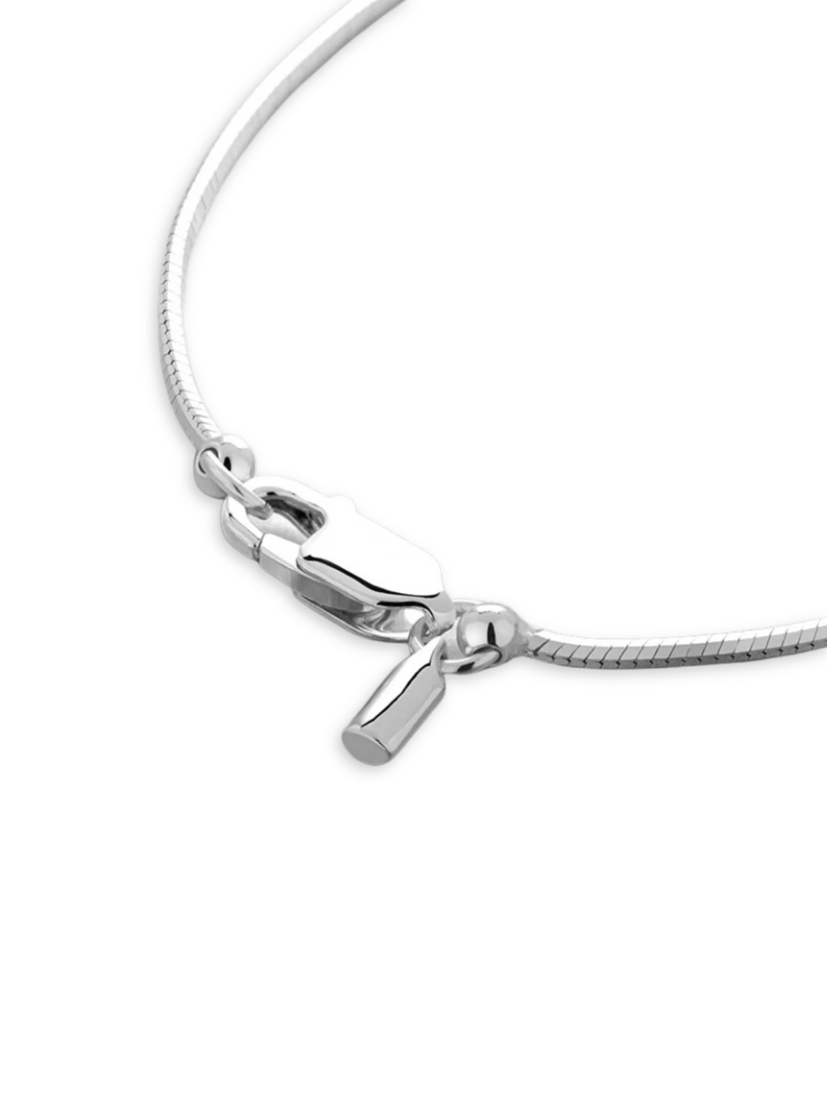 Vento Flat Necklace | Silver 7
