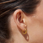 Bold Huggie Hoops 6