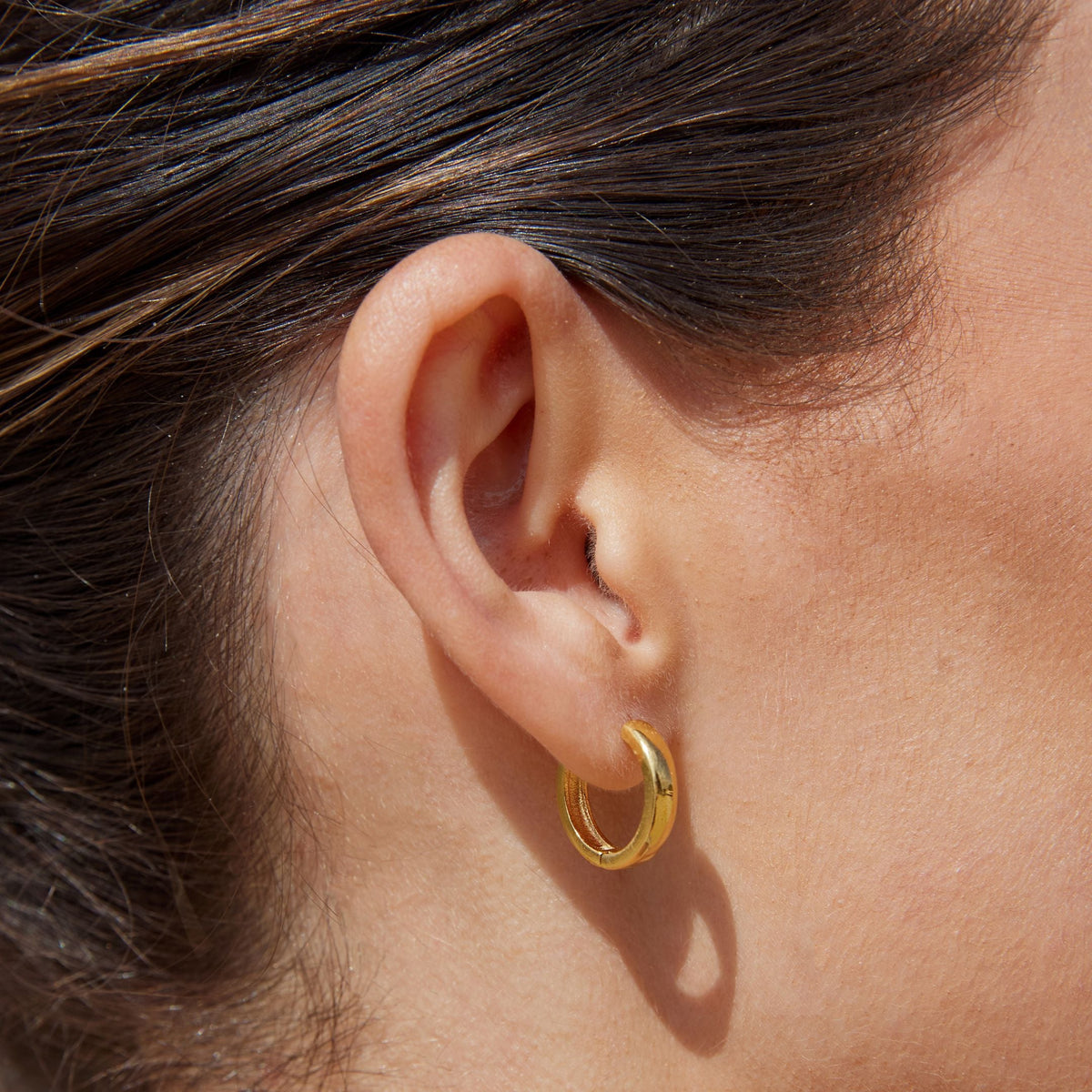 Bold Huggie Hoops 6