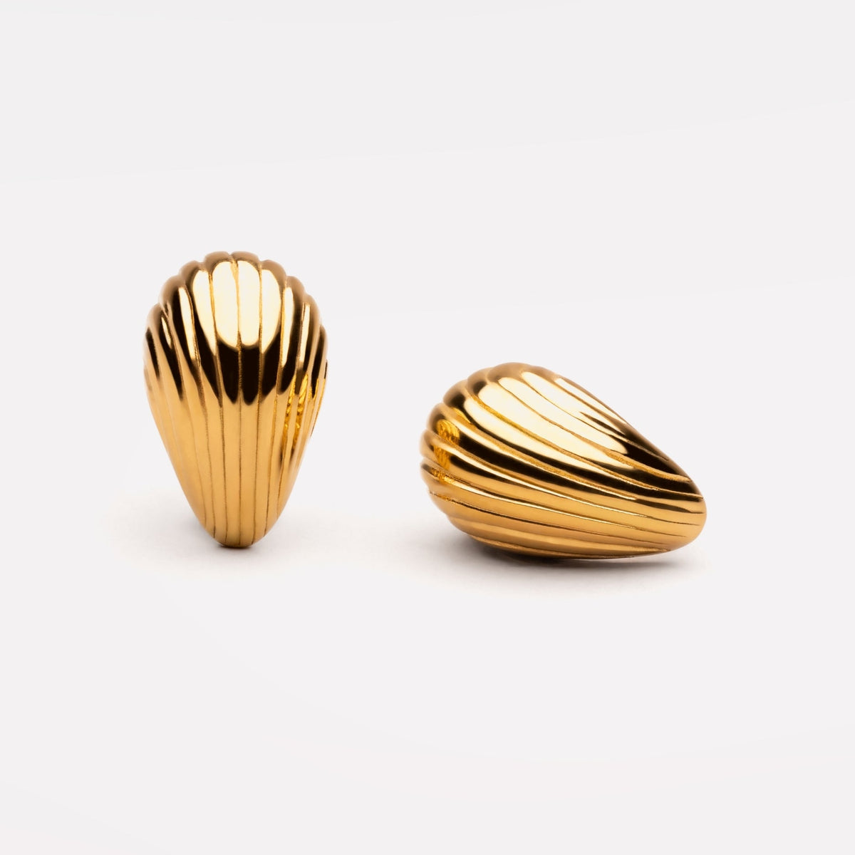 Ridged Earrings 2