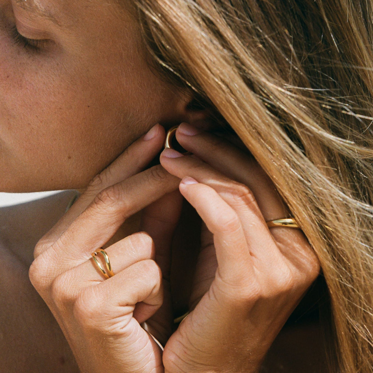 "Breeze" Double Ring 5
