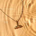 Whale Tail Necklace 3