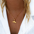 Whale Tail Necklace 1