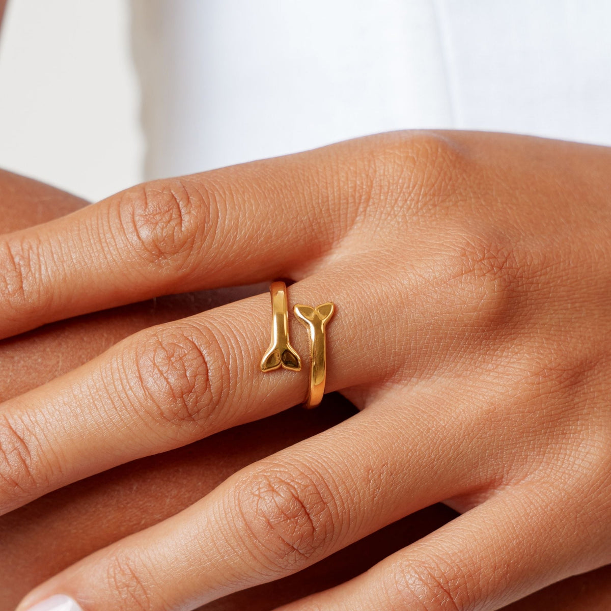Whale Tail Ring 2