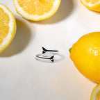 Whale Tail Ring 6