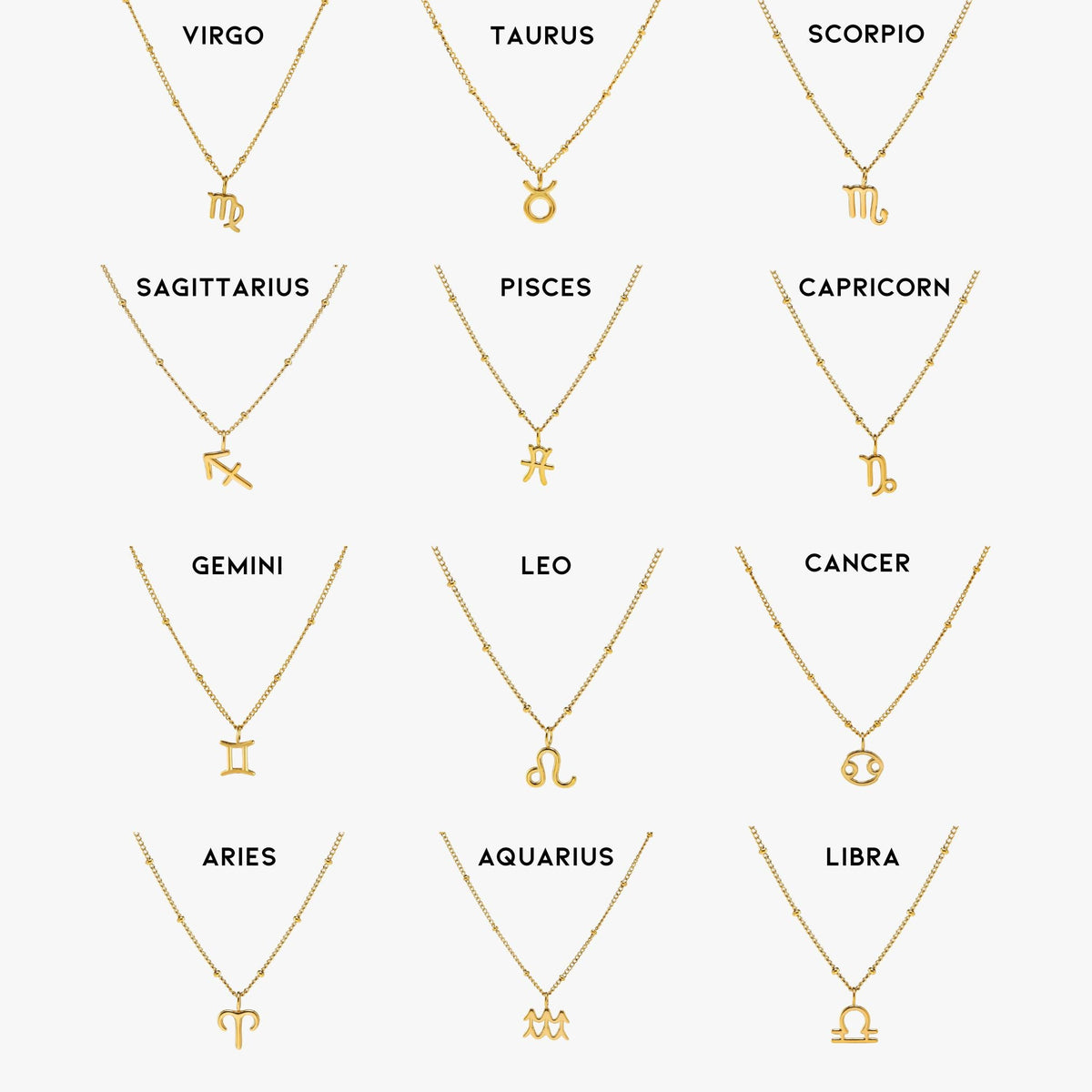 Zodiac Necklace 6