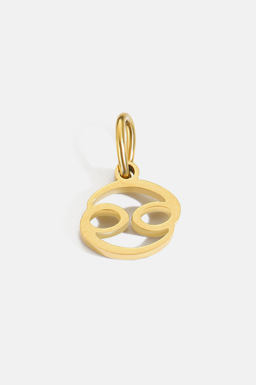 Zodiac Sign Pendant 18K Gold 12