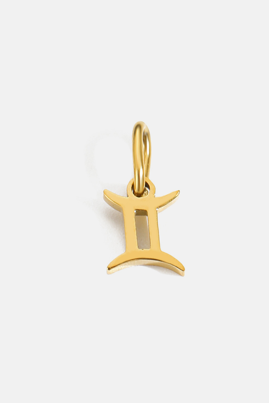 Zodiac Sign Pendant 18K Gold 13