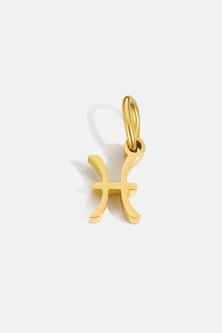 Zodiac Sign Pendant 18K Gold 5