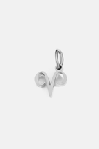 Zodiac Sign Pendant Silver 12