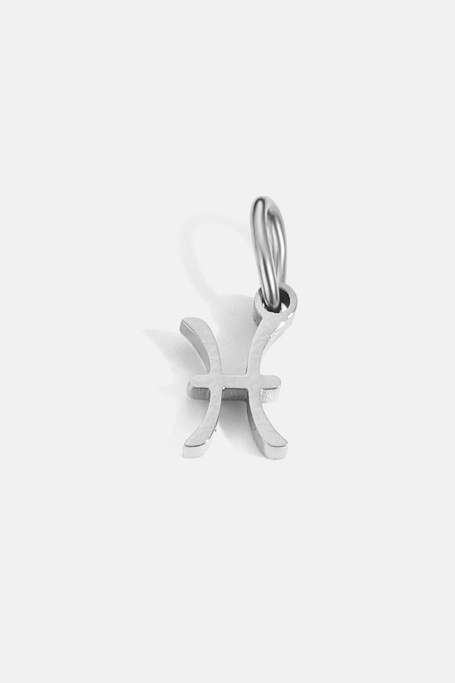 Zodiac Sign Pendant Silver 10